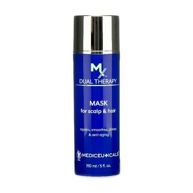 Восстанавливающая маска для волос и кожи головы Mediceuticals MX Dual Therapy™ Mask For Hair & Scalp 150 мл - основное фото