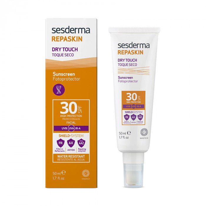 Солнцезащитный крем-гель для лица SPF 30 «Шелковое прикосновение» Sesderma Repaskin Silk Touch SPF 30 50 мл - основное фото
