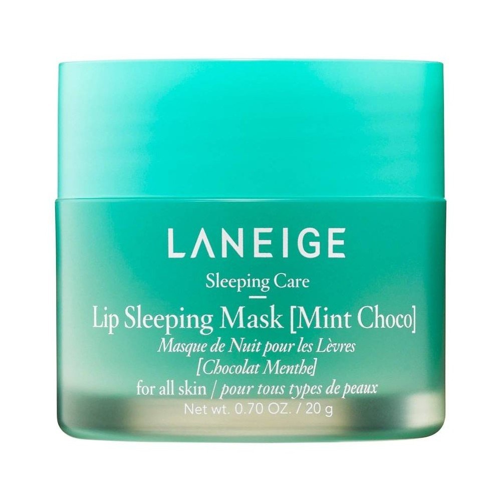 Ночная маска для губ с экстрактом мяты и шоколада LANEIGE Lip Sleeping Mask Mint Choco 20 мл - основное фото