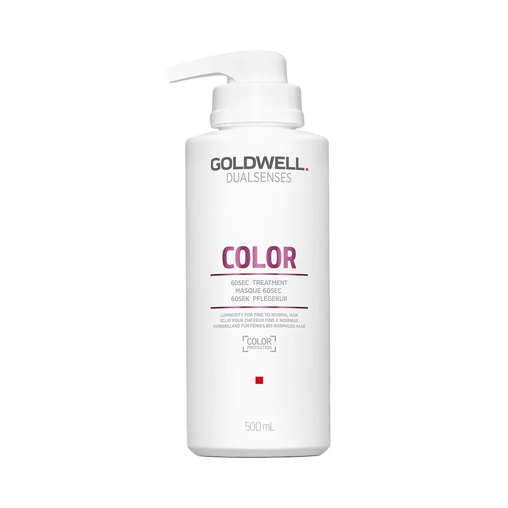 Укрепляющая маска для тонких окрашенных волос Goldwell Dualsenses Color 60 Sec Treatment 500 мл - основное фото