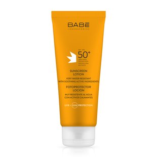 Солнцезащитный лосьон BABE Laboratorios Sun Protection Sunscreen Lotion SPF 50+ 200 мл - основное фото