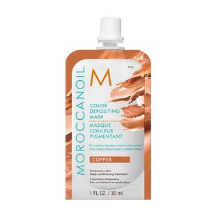 Мідна відтінкова маска для волосся Moroccanoil Color Depositing Copper 30 мл - основне фото