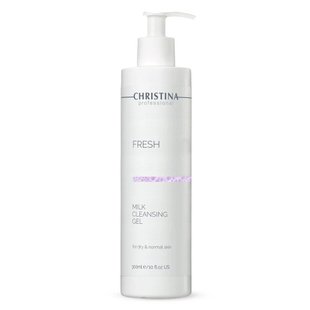 Молочний гель для сухої та нормальної шкіри Christina Fresh Milk Cleansing Gel 300 мл - основне фото