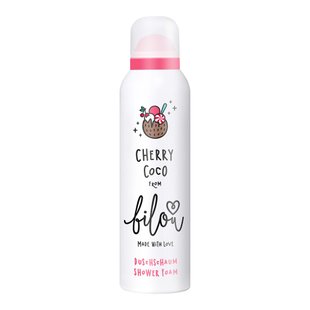 Пенка для душа «Кокосовый крем и вишнёвое мороженое» Bilou Cherry Coco Shower Foam 200 мл - основное фото