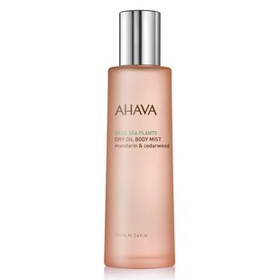 Суха олія для тіла «Мандарин & Кедр» Ahava Deadsea Plants Dry Oil Body Mist Mandarin & Cedarwood 100 мл - основне фото