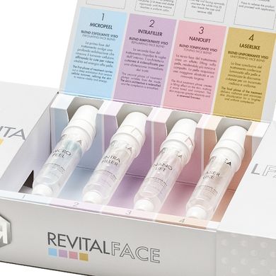 Набір для інтенсивного антивікового догляду для обличчя та шиї Rhea Cosmetics RevitalFace 4*15 мл - основне фото
