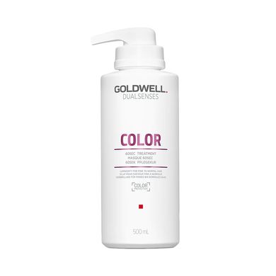 Зміцнювальна маска для тонкого фарбованого волосся Goldwell Dualsenses Color 60 Sec Treatment 500 мл - основне фото