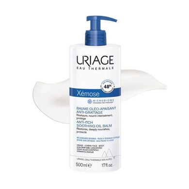 Успокаивающий бальзам-масло Uriage Xemose Anti-Itch Soothing Oil Balm 500 мл - основное фото