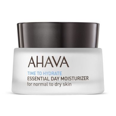 Зволожувальний денний крем для нормальної та сухої шкіри Ahava Time To Hydrate Essential Day Moisturizer Normal to Dry Skin 50 мл - основне фото