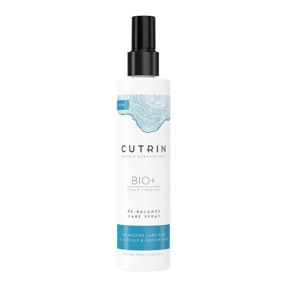 Балансирующий и увлажняющий спрей для жирной кожи головы Cutrin Bio+ Re-balance Care Spray 200 мл - основное фото