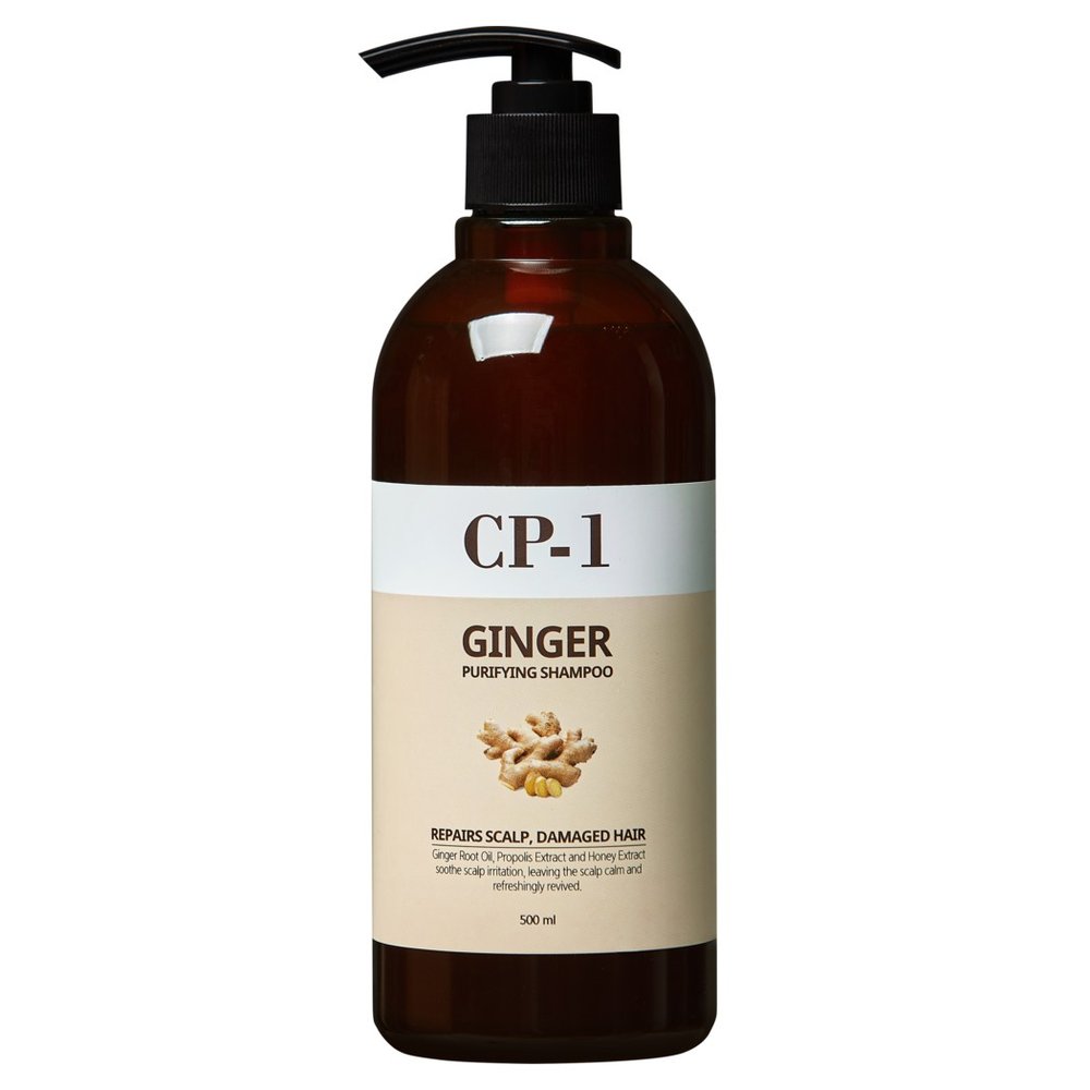 Укрепляющий шампунь с экстрактом имбиря Esthetic House CP1 Ginger Purifying Shampoo 500 мл - основное фото