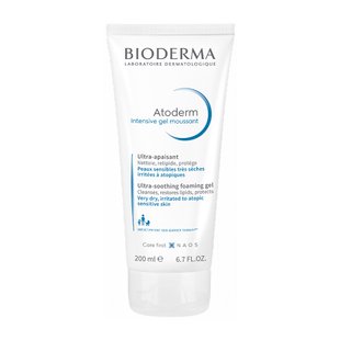 Интенсивный очищающий гель BIODERMA Atoderm Intensive Gel Moussant 200 мл - основное фото