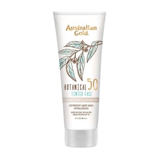 Водостойкий солнцезащитный лосьон с тоном Australian Gold Botanical Sunscreen SPF 50 Tinted Face Fair 88 мл - основное фото