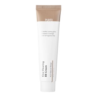 BB-крем для чувствительной кожи с экстрактом центеллы Purito Cica Clearing BB Cream SPF 38 PA+++ №23 Natural Beige 30 мл - основное фото