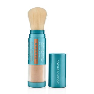 Солнцезащитная пудра с кистью «Бронза» ColoreScience Sunforgettable Total Protection Brush-On Shield Bronze SPF 50 4,3 г - основное фото