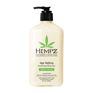 Увлажняющее антивозрастное молочко для тела HEMPZ Age-Defying Herbal Body Moisturizer 500 мл - основное фото