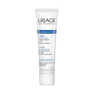 Восстанвливающий заживляюший крем с медью и цинком Uriage Bariederm-CICA Cream with Copper-Zinc 40 мл - основное фото