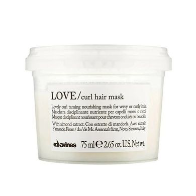 Зволожувальна маска для створення завитків Davines Essential Haircare Love Curl Mask 75 мл - основне фото