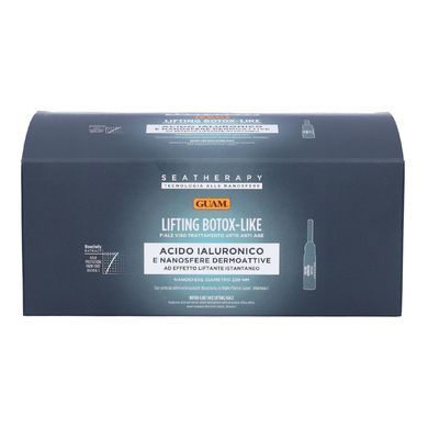 Ампули для обличчя з ліфтинг-ефектом Guam Seatherapy Lifting Botox-Like Acido Ialuronico 10x2 - основне фото