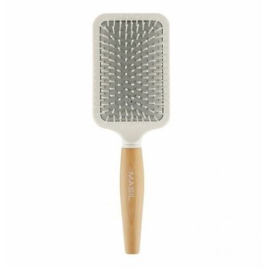 Антистатична щітка для волосся Masil Wooden Paddle Brush 1 шт - основне фото