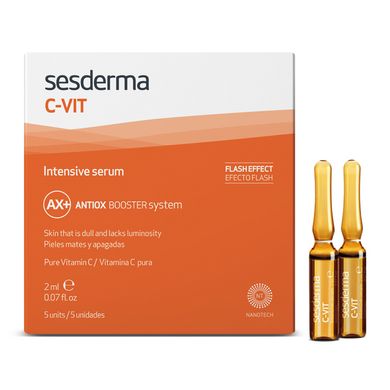 Інтенсивна сироватка миттєвої дії Sesderma C-Vit Intensive Serum 5x2 мл - основне фото