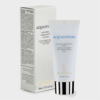 Інтенсивно зволожувальна мультизахисна маска KEENWELL Aquasphera Intense Moisturizing Multi-Protective Face Mask 60 мл - основне фото
