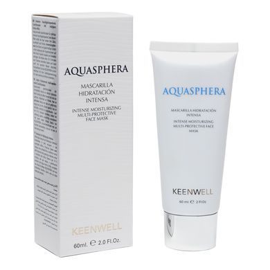 Інтенсивно зволожувальна мультизахисна маска KEENWELL Aquasphera Intense Moisturizing Multi-Protective Face Mask 60 мл - основне фото