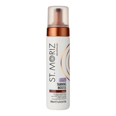 Мусс-автозагар для тёмного оттенка кожи St. Moriz Advanced Colour Correcting Self Tanning Mousse Dark 200 мл - основное фото