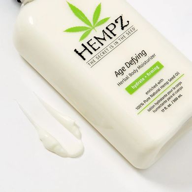 Зволожувальне антивікове молочко для тіла HEMPZ Age-Defying Herbal Body Moisturizer 500 мл - основне фото