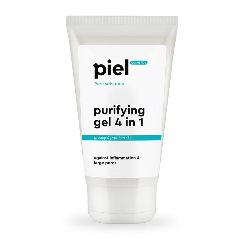 Очищающий гель для умывания проблемной кожи Piel Cosmetics Pure Salvation Purifying Gel Cleaner 4 in 1 150 мл - основное фото