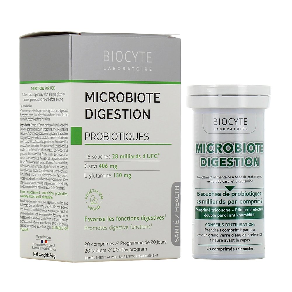 Пищевая добавка Biocyte Microbiote Digestion 20 шт - основное фото