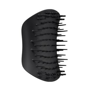 Чёрная щётка для массажа головы Tangle Teezer The Scalp Exfoliator and Massager Onyx Black - основное фото