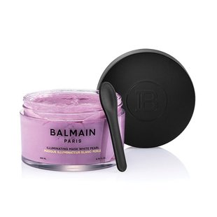 Освітлювальна маска для попелясто-русявого та мелірованого волосся Balmain Paris Illuminating Mask White Pearl 200 мл - основне фото