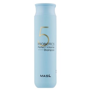 Шампунь для объёма с пробиотиками Masil 5 Probiotics Perfect Volume Shampoo 300 мл - основное фото