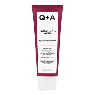 Увлажняющий очищающий гель для лица с гиалуроновой кислотой Q+A Hyaluronic Acid Hydrating Cleanser 125 мл - основное фото