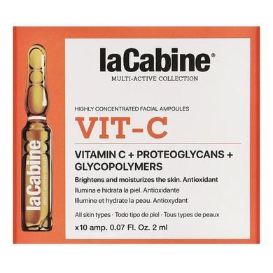 Ампулы для лица с витамином С La Cabine Vit-C Ampoules 10x2 мл - основное фото