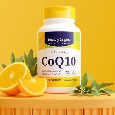 Коэнзим Q10 Healthy Origins Natural CoQ10 600 mg 30 шт - основное фото