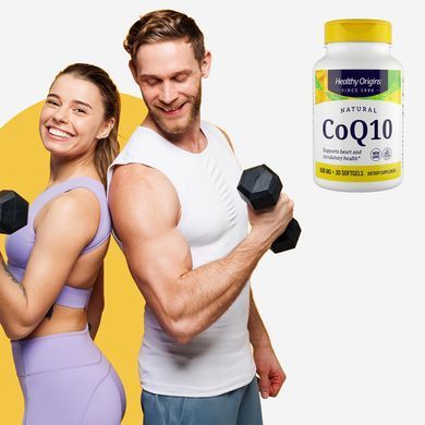 Коэнзим Q10 Healthy Origins Natural CoQ10 600 mg 30 шт - основное фото