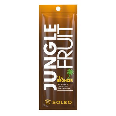 Лосьйон-мультибронзатор для засмаги в солярії SOLEO Basic Jungle Fruit 12x Bronzer 15 мл - основне фото