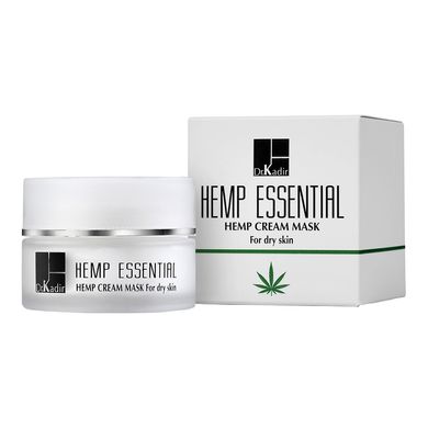 Маска-крем для сухої шкіри з екстрактом коноплі Dr. Kadir Hemp Essential Cream-Mask For Dry Skin 250 мл - основне фото