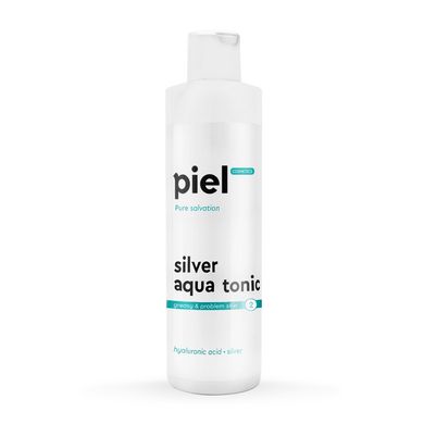 Тонік для проблемної шкіри Piel Cosmetics Pure Salvation Silver Aqua Tonic 250 мл - основне фото