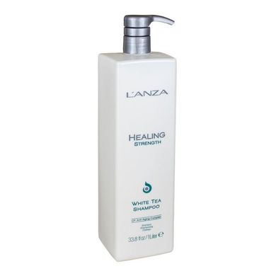 Укрепляющий шампунь для волос L'anza Healing Strength White Tea Shampoo 1000 мл - основное фото