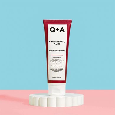 Увлажняющий очищающий гель для лица с гиалуроновой кислотой Q+A Hyaluronic Acid Hydrating Cleanser 125 мл - основное фото