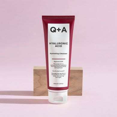 Увлажняющий очищающий гель для лица с гиалуроновой кислотой Q+A Hyaluronic Acid Hydrating Cleanser 125 мл - основное фото