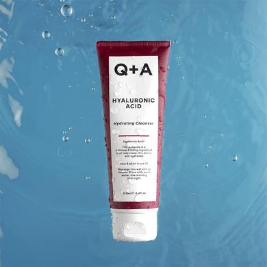 Увлажняющий очищающий гель для лица с гиалуроновой кислотой Q+A Hyaluronic Acid Hydrating Cleanser 125 мл - основное фото