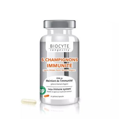 Вітамінний комплекс BIOCYTE 5 Champignons 30 шт - основне фото