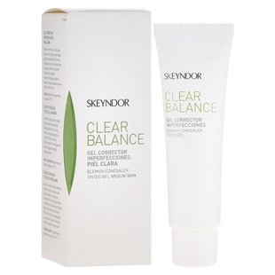 Тонувальний гель від почервоніння Skeyndor Clear Balance Blemish Concealer Tinted Gel Medium SPF 15 30 мл - основне фото