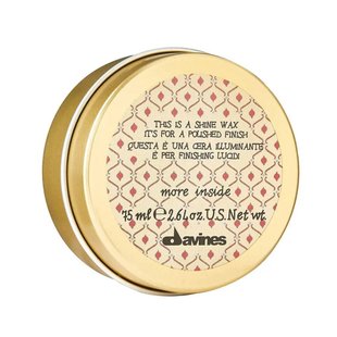 Воск для блеска и полирования волос Davines More Inside Shine Wax 75 мл - основное фото