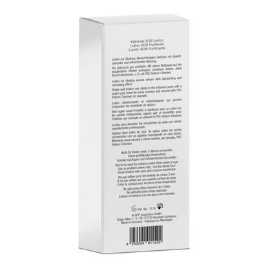 Антисептический лосьон для лица Klapp PSC Anti Septic Lotion 125 мл - основное фото