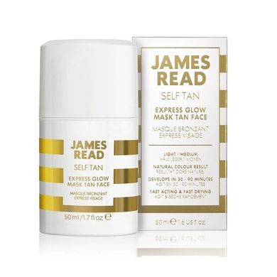 Экспресс маска-автозагар для лица James Read Express Glow Mask Face Tan 50 мл - основное фото